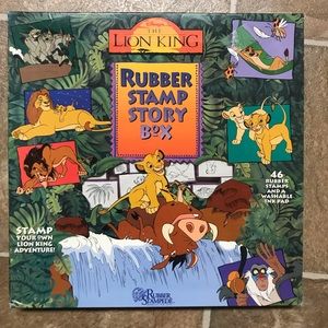Lion King Rubber Stamp Story Box!